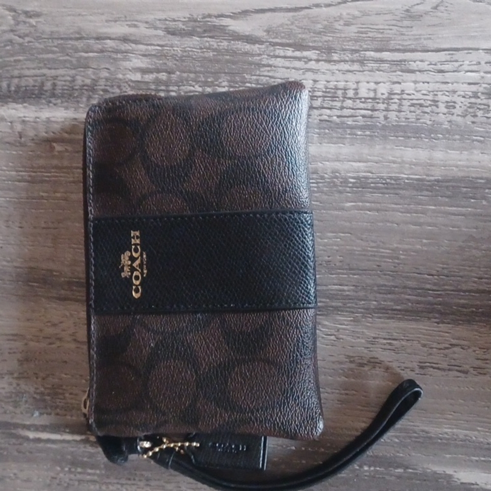 Authentic Coach wristlet